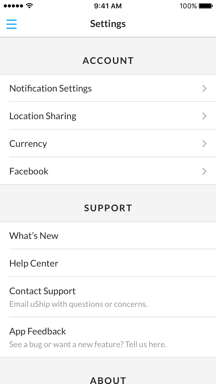 App Feedback